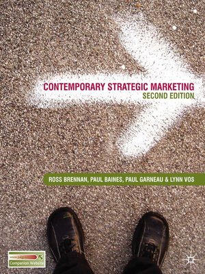 cover image of Contemporary Strategic Marketing